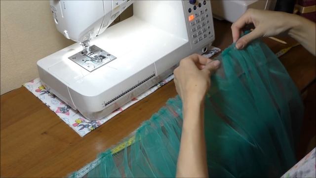 ШЬЮ НА ЛЕТО☀ЮБКА-пачка из ЕВРОФАТИНА☀Способ №3. смотреть онлайн