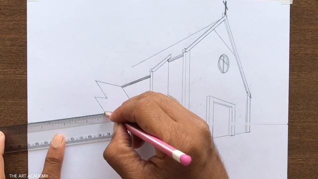 How to Draw a Church in Two-Point Perspective смотреть онлайн