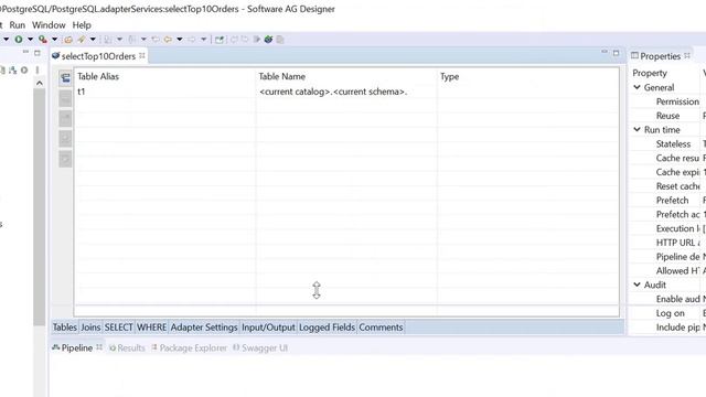 Select Top 10 records from a database table using webMethods JDBC Adapter Service смотреть онлайн