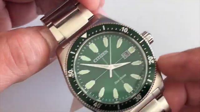 AW1598-70X Citizen Brycen Ecodrive Green Dial смотреть онлайн