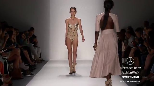 ZIMMERMANN: MERCEDES-BENZ FASHION WEEK SPRING 2014 COLLECTIONS смотреть онлайн