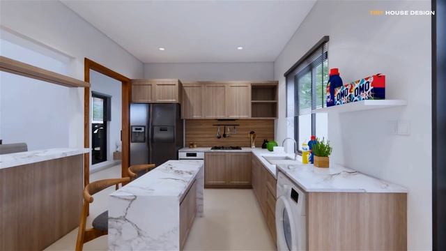 House Design | Modern House 2 Storey  | 9m X 16m | 5 Bedrooms