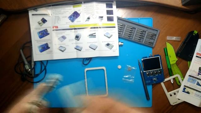 Осциллограф DSO150 и коврик для пайки. смотреть онлайн