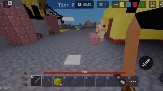 Потная игра в роблокс bed wars за кит Арчера смотреть онлайн