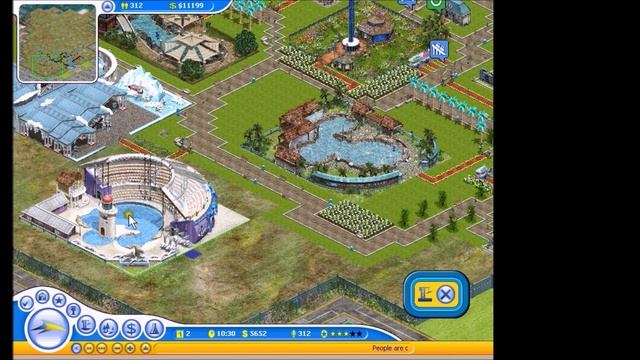 SeaWorld Adventure Parks Tycoon - Scenario Mode - Medium 1 The Great Expansion смотреть онлайн