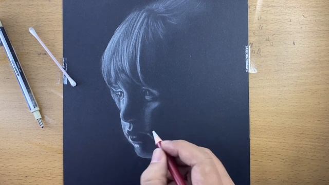 How to Draw with White Pencil on Black Paper смотреть онлайн