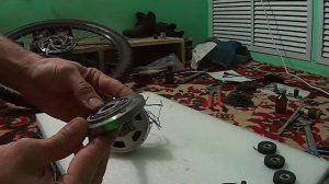 обзор,ремонт,улучшение китайского мотор колеса для электро велосипеда