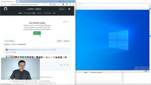Установка Python 3.9 на Windows из исходного кода / Python 3.9 Install