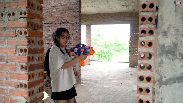 GUGU Nerf War : New Mission S.W.A.T Assassin's Power Attacks Criminals Dangerously Stupid Masks