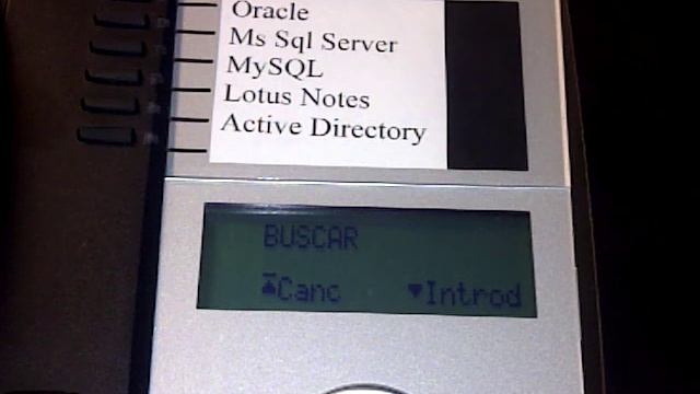 Aastra XML Active Directory SQL Server, MySQL y Oracle. смотреть онлайн