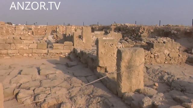 КИПР: Археологический парк в городе Пафос... Кипр... Cyprus Paphos смотреть онлайн