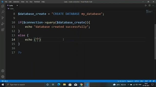 HOW TO CREATE DATABASE IN PHP MYSQL | SOKAL HTML смотреть онлайн
