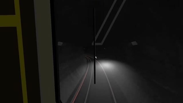 OpenBVE: Hungarian fictional metro line Pmetro: Ganz-Hunslet G2 [part 1] смотреть онлайн