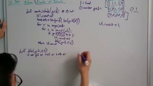 Leetcode 200 number of islands python смотреть онлайн