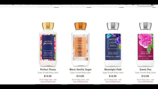 Shop With Me Online! Bath & Body Works $3.25 Lotion Sale! #bathandbodyworks #shopwithme
