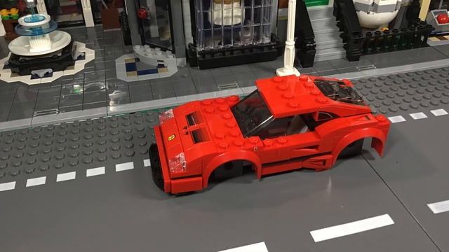 Lego Speed Champions 75890 Ferrari F40 смотреть онлайн