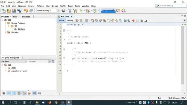 Netbeans e Java, configurazione e primo utilizzo смотреть онлайн