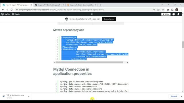 ?Jasper Reports with Spring Boot Example | Design & Export PDF reports смотреть онлайн