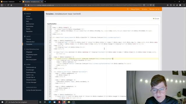 Template-Dateien mit PHP in Contao bearbeiten | Contao Theme erstellen #7 смотреть онлайн