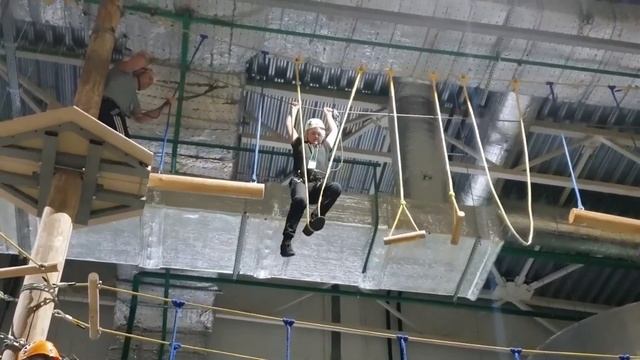 Панда Парк, веревочный парк ТРЦ Ривьера) смотреть онлайн