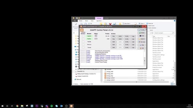 Starting xampp webserver смотреть онлайн