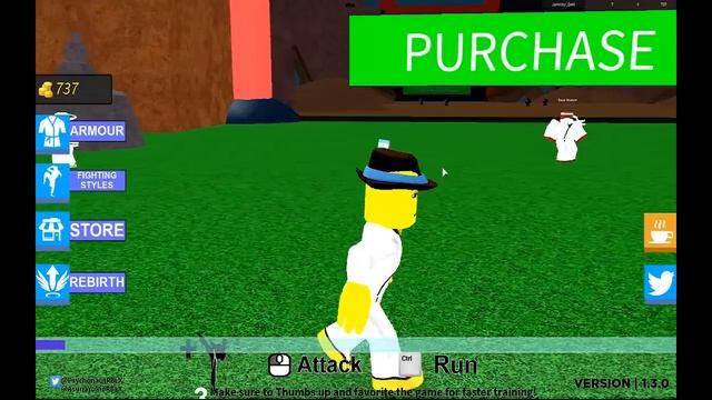 ДАТЬ ПИНКА И УМЕРЕТЬ | Update Karate Simulator Roblox | Симулятор Каратэ Роблокс смотреть онлайн