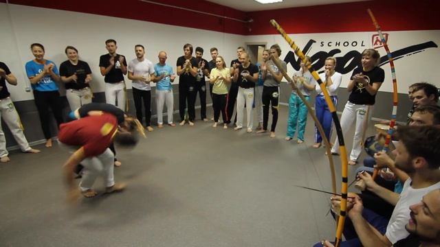 Friday final roda. Teambuilding of The Russian Center for Capoeira смотреть онлайн