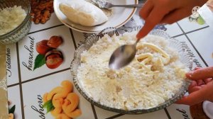 Салат с рисом и сайрой. Простой и о-очень вкусный