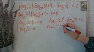 Сложное логарифмическое неравенство с модулем и переменной в основании Решу ЕГЭ №505567