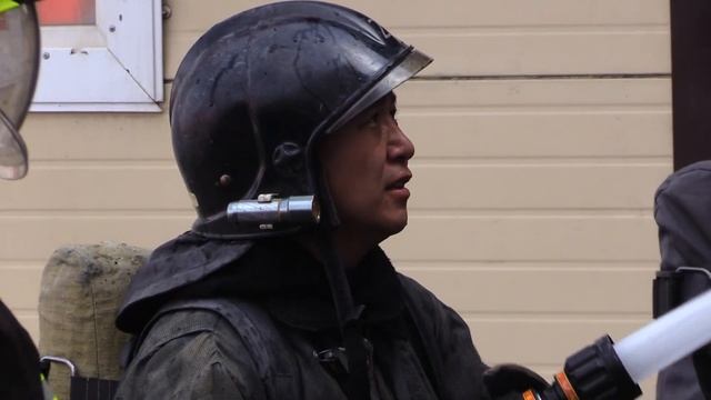 Пожар на улице Шоссейной в ТД 