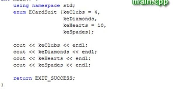 C++ Console Lesson 26: Enumerations смотреть онлайн