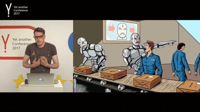 08. YaC 2017 – Профессии в обществе цифровых кентавров — Пётр Левич смотреть онлайн