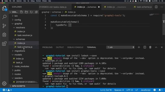 node express apollo-server graphql смотреть онлайн