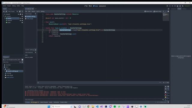 GODOT - How to store data with Resource смотреть онлайн