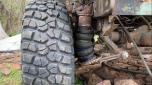 Нива на пневмоподвеске. Лебедка в салоне.