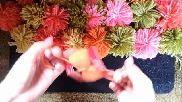 Как сделать коврик из пряжи своими руками DIY смотреть онлайн