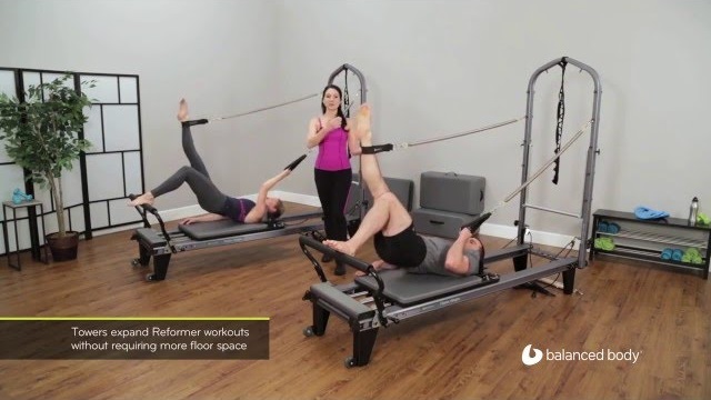 Тренировка на реформере с трапецией BALANCED BODY Allegro 1 Tower смотреть онлайн