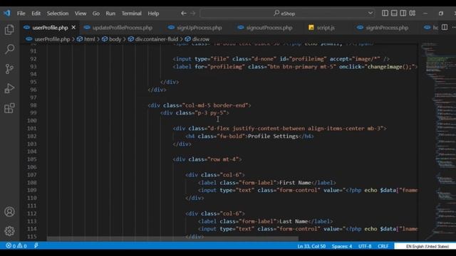 Design a responsive user profile page using HTML , CSS , JavaScript and Bootstrap. смотреть онлайн
