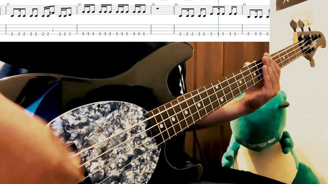 Linkin Park - Given Up (Bass cover & Tab) #041 смотреть онлайн