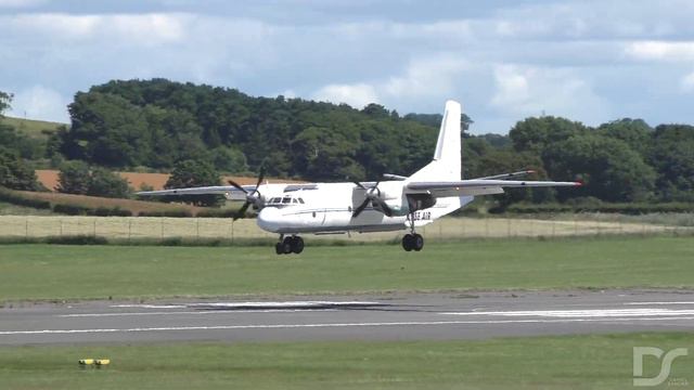 Rose Air Antonov AN26 Landing at Prestwick Airport смотреть онлайн