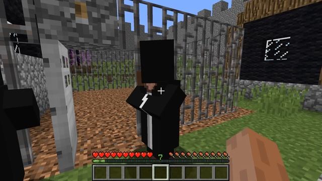 Я ПРОНИК НА ДЕРЕВНЮ ПРИСПЕШНИКОВ ХЕРОБРИНА В МАЙНКРАФТ | Риколит Minecraft смотреть онлайн