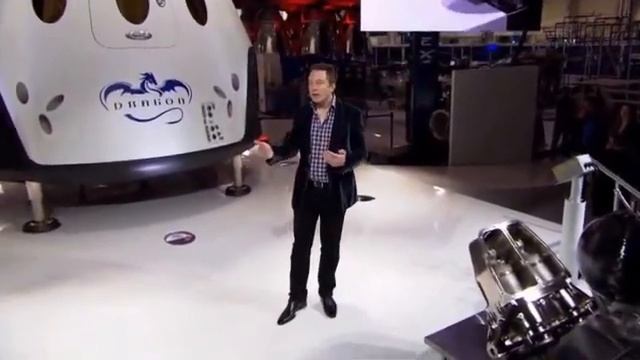 SpaceX видео Презентация многоразового космического аппарата Dragon v2 (На русском) смотреть онлайн