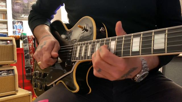 Gibson les Paul Custom 1955 black beauty смотреть онлайн