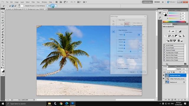 Remove Background, Change Background, and Match Color of Background with Photoshop!(Tagalog) смотреть онлайн