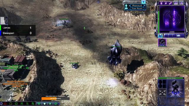 [Lamas vs Gwaspari] Command & Conquer 3: Kane's Wrath смотреть онлайн