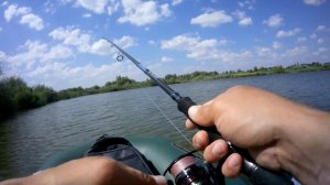 6 августа 2023/Рыбалка на щуку/Спиннинг NAUTILUS CROSSBLADE II 224 см 7-32 гр/ Лодка OZERUS 210