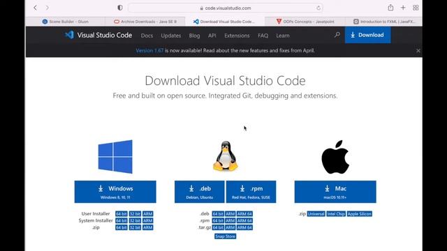 Java FXML #1: Introduction to Visual Studio Code for Java FXML Programming on Windows, Linux & MacO смотреть онлайн