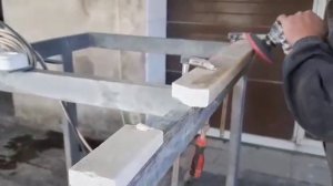 Полировка мрамора.