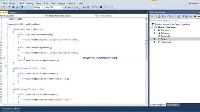 Part 1 - What is Abstract Class and When to use Abstract Class смотреть онлайн