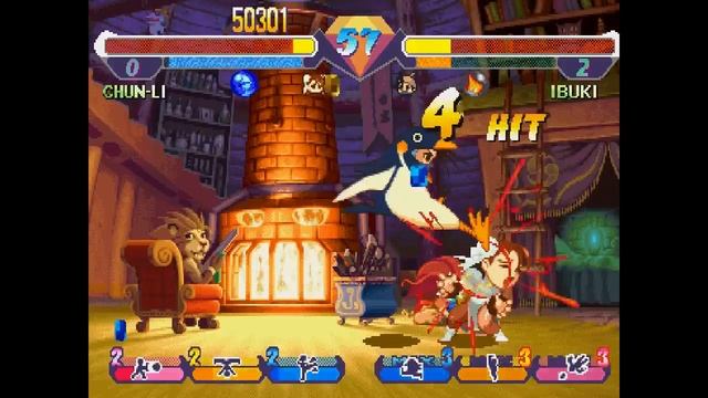 Pocket Fighter / Super Gem Fighter Mini Mix ... (PS1) Gameplay смотреть онлайн